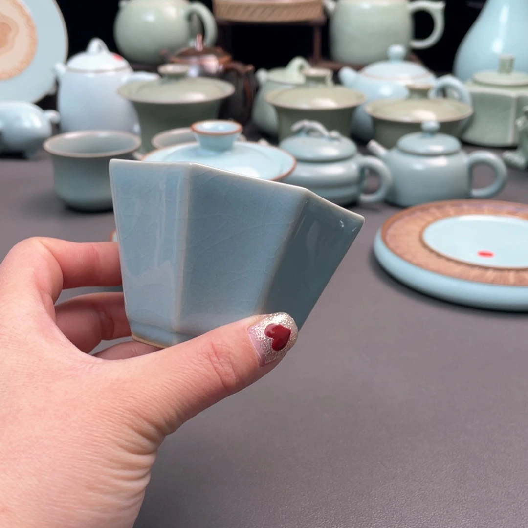 杯天青八方杯一级不带礼盒