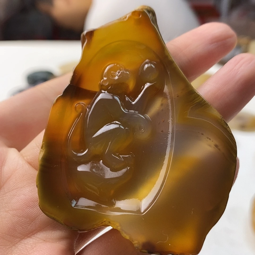 玛瑙/玉髓未镶嵌颈饰