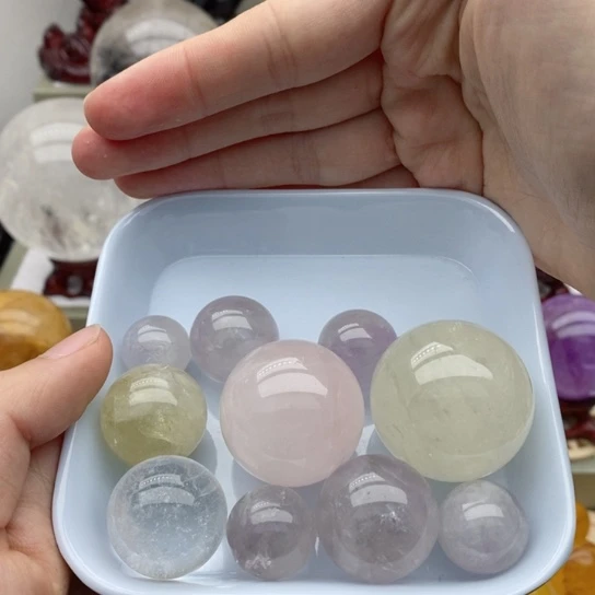 黄晶珠宝半成品未镶嵌水晶8