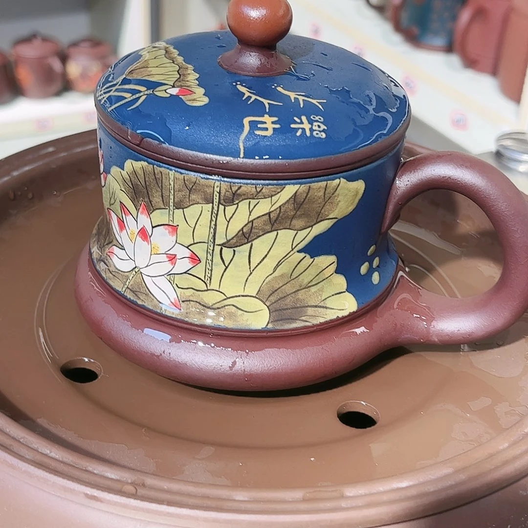 紫砂茶杯手工制作