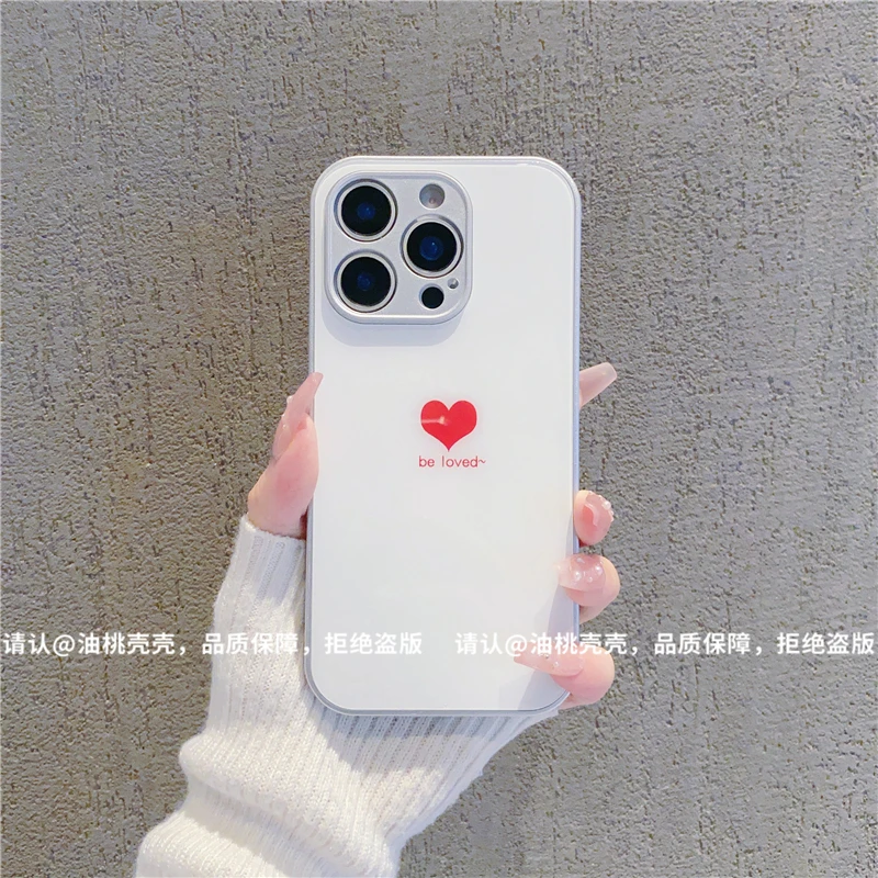 金属漆玻璃壳适用苹果16/iPhone/华为荣耀/OPPO/VIVO/小米/手机壳