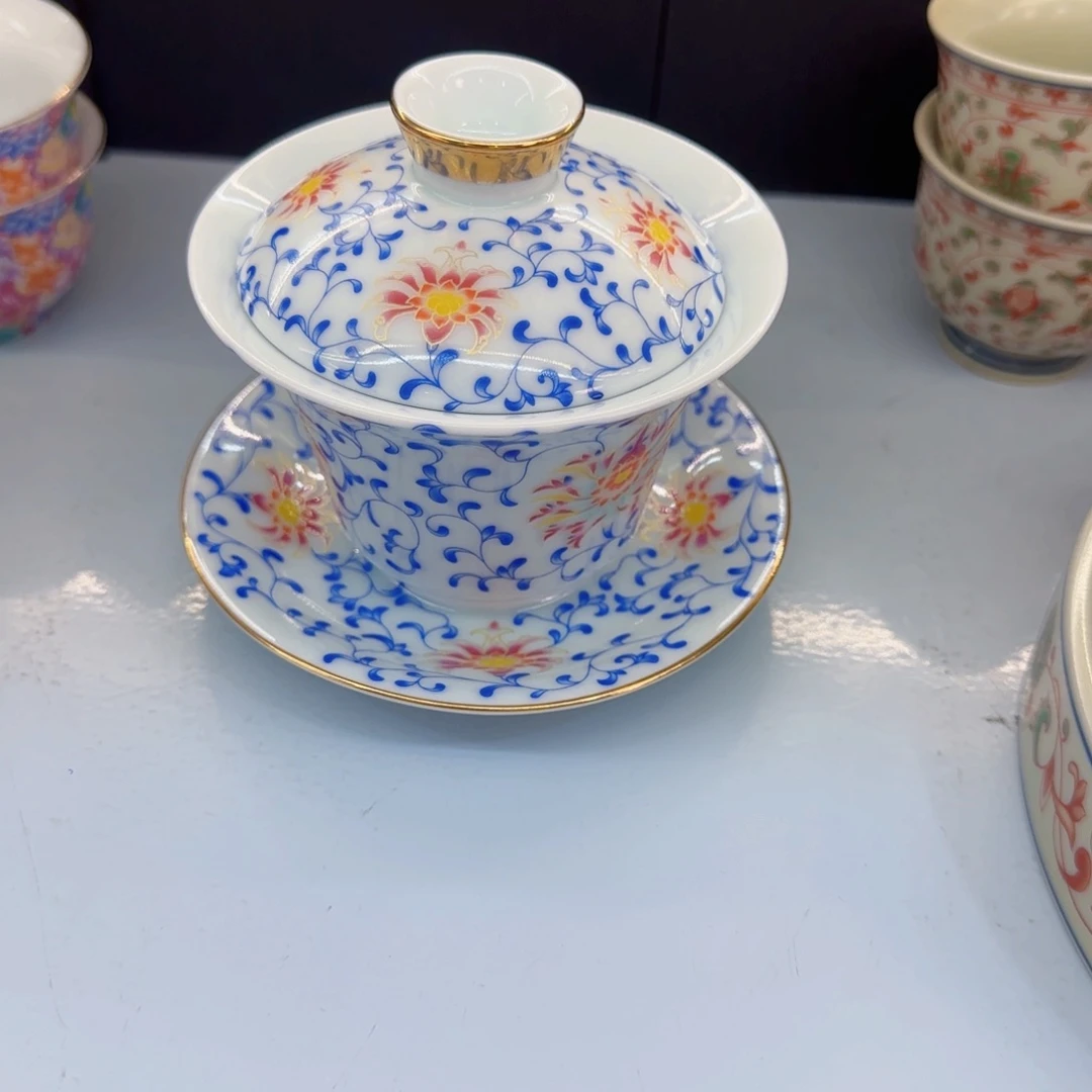 这些盖碗真好看！！！