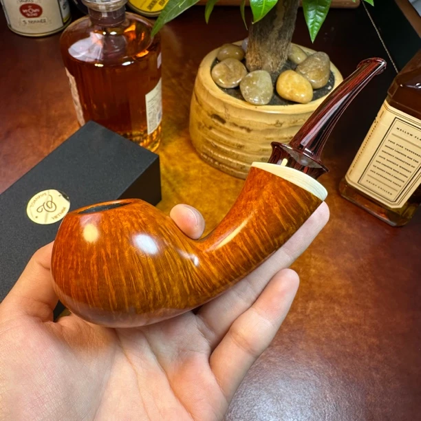 越南斗师阿全 光面配牙饰圈