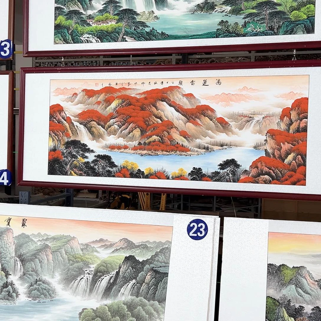 有***人国画手绘保证假一罚万