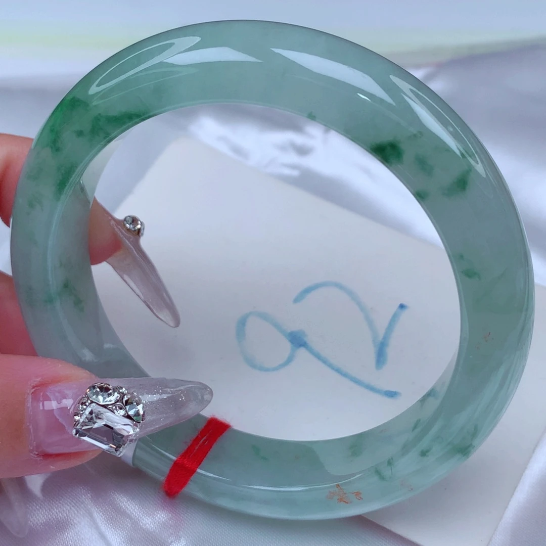 翡翠手镯未镶嵌天然缅甸翡翠A货手镯