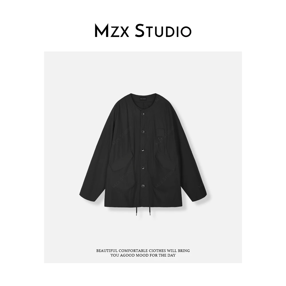 MZX 秋季百搭多口袋纽扣外套上衣 WT8953-P