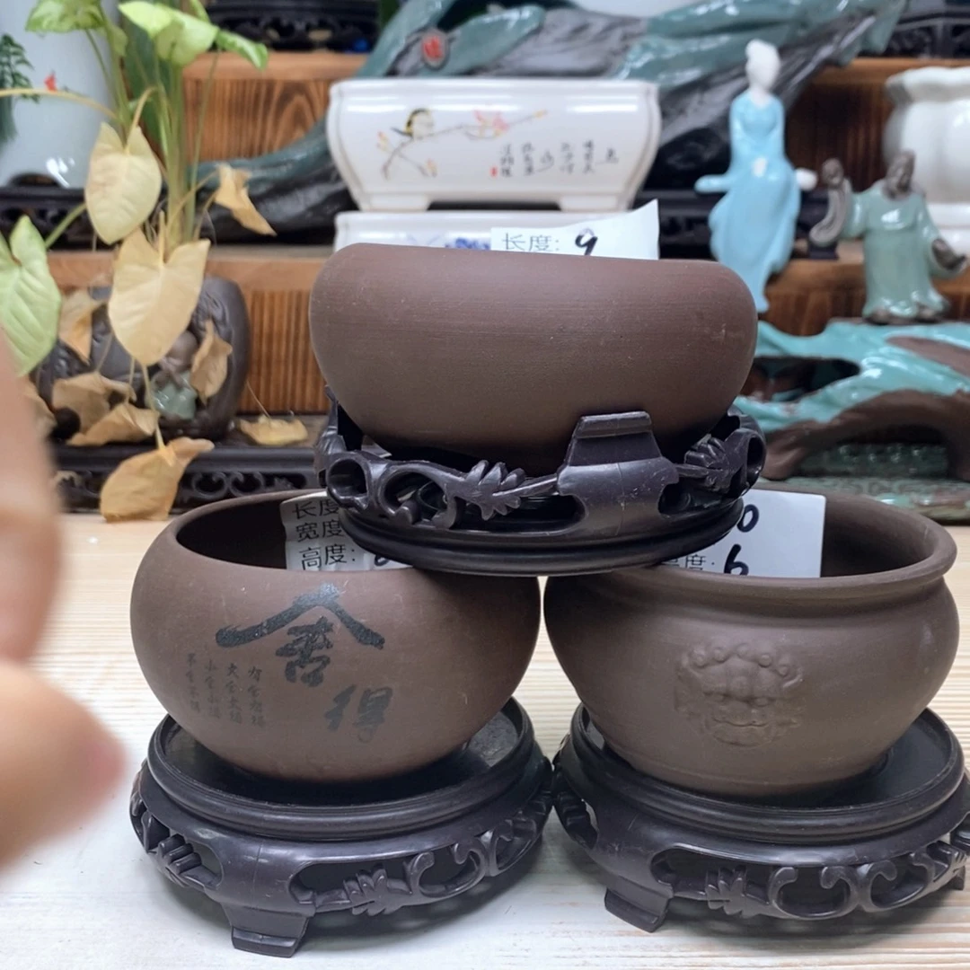 花盆紫砂陶瓷艺术花盆陶瓷