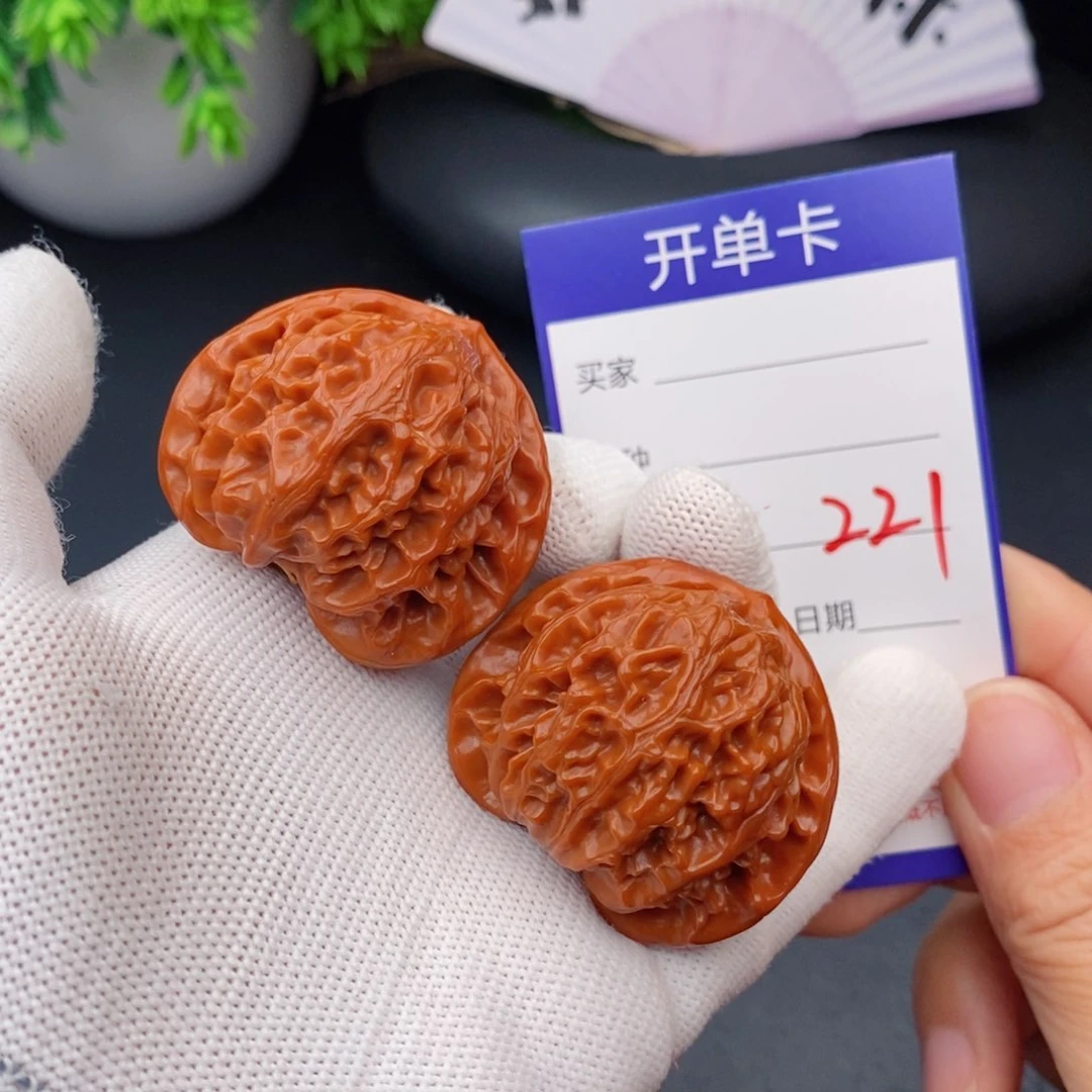 文玩核桃把件41宫灯221