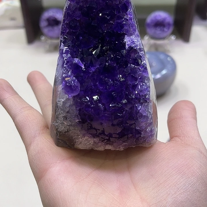 紫晶摆件未镶嵌摆件119