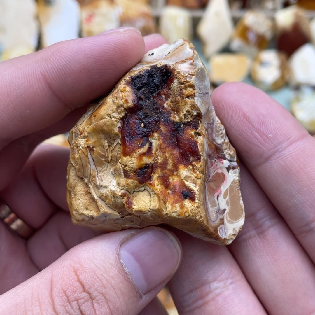 定制琥珀未镶嵌风****