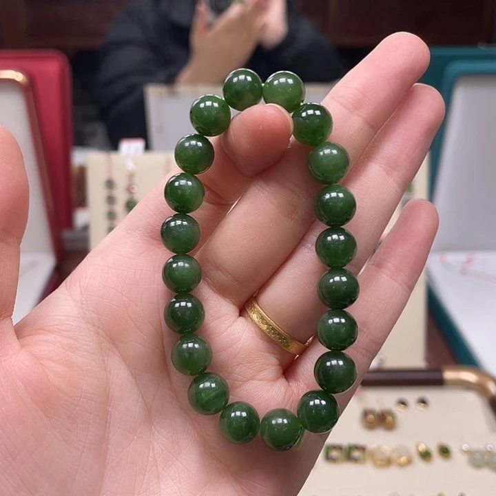 和田玉未镶嵌手串