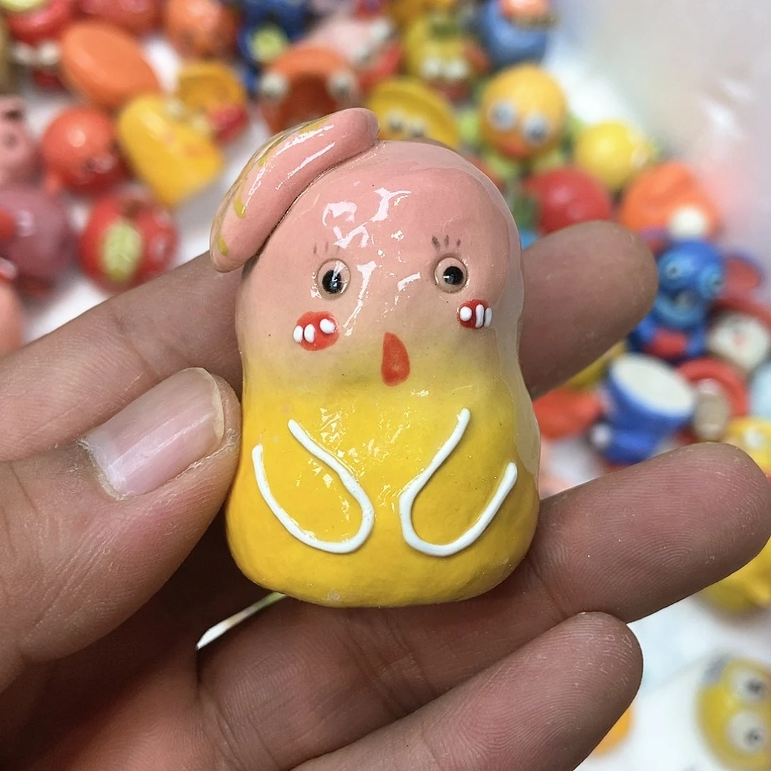 摆件直播间手工陶瓷摆件486