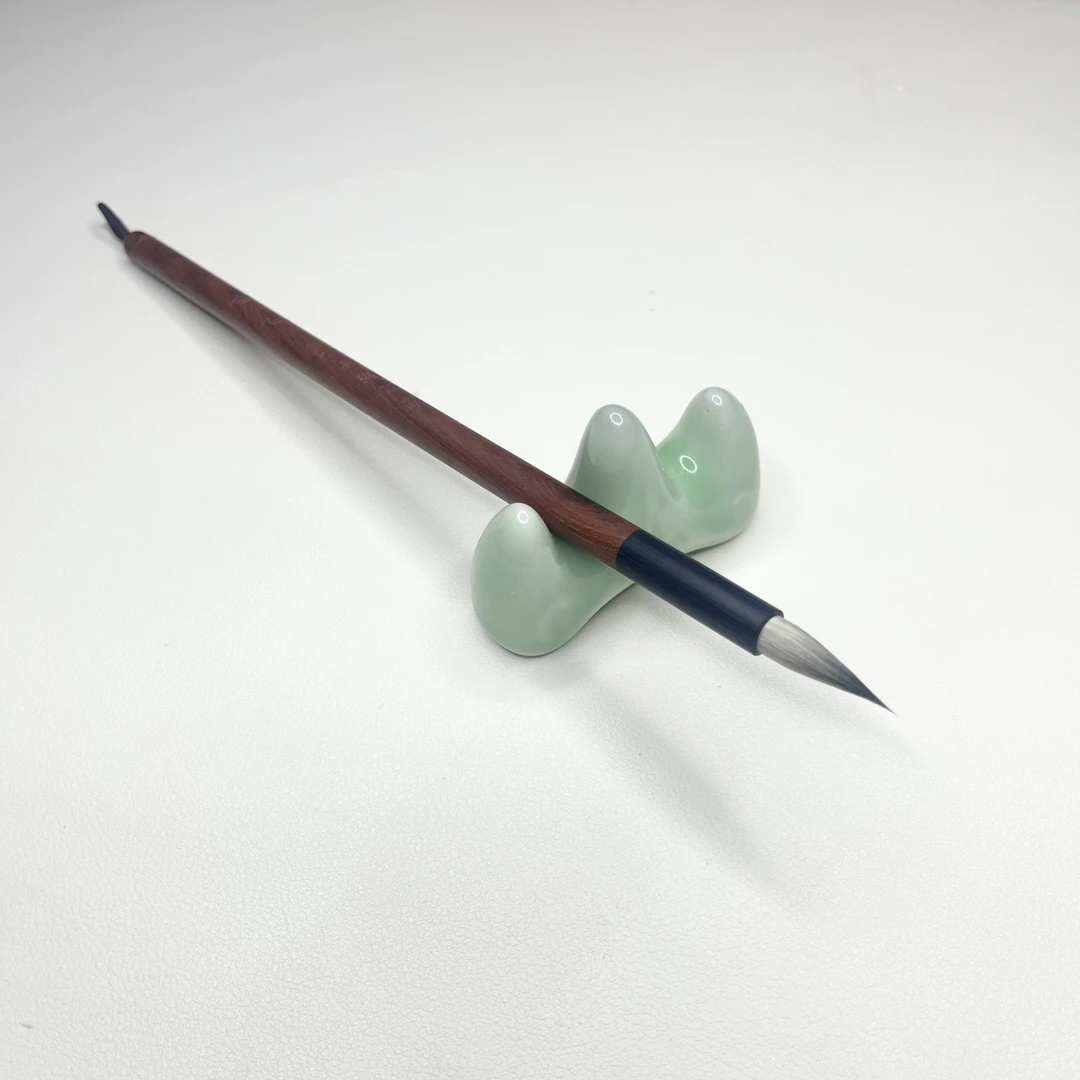 七紫三羊小楷毛笔出锋2.0cm小楷抄经小行书毛笔