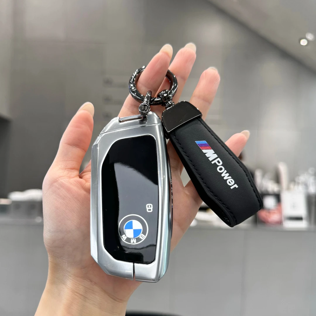 适用25款宝马5系钥匙套X5新52530Li包X1 X2 X3 X6 X740LiX车壳扣