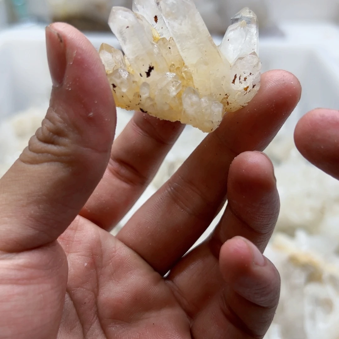 水晶珠宝半成品未镶嵌