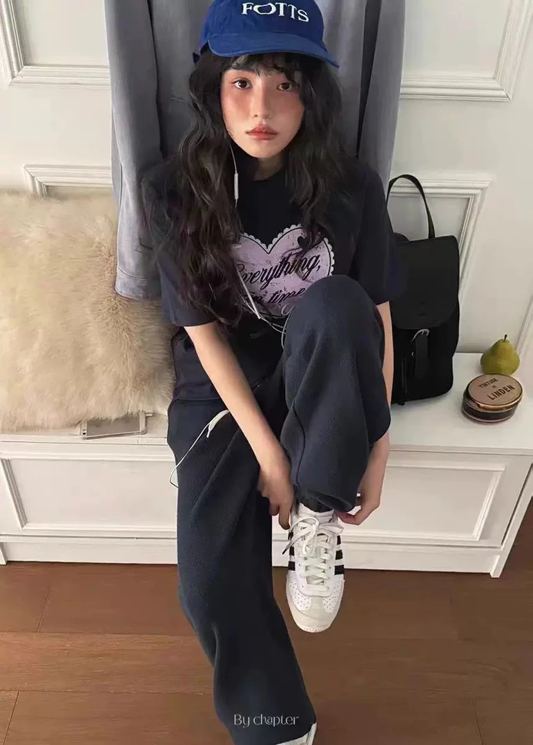ben东大门甜美爱心半袖