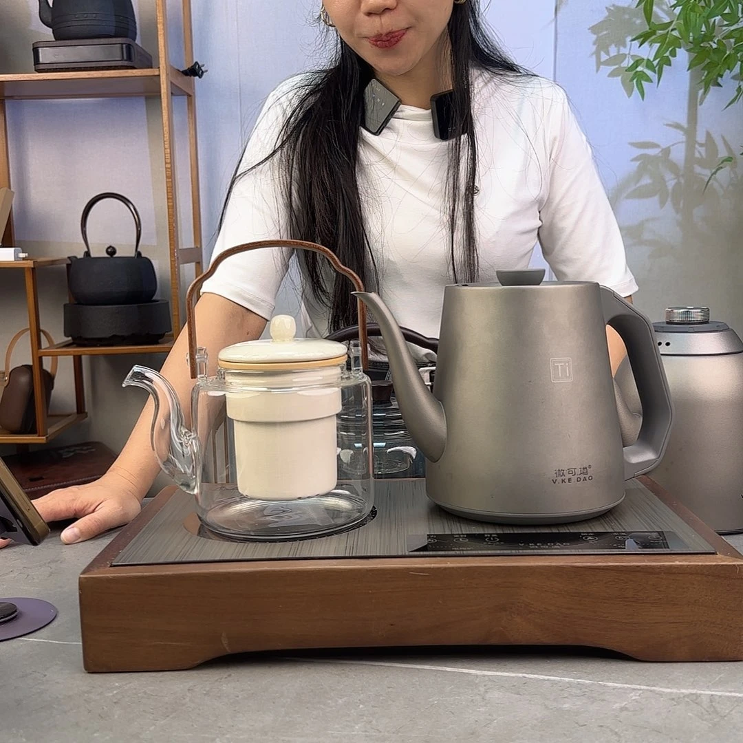 薇***～微可道纯钛煮茶器