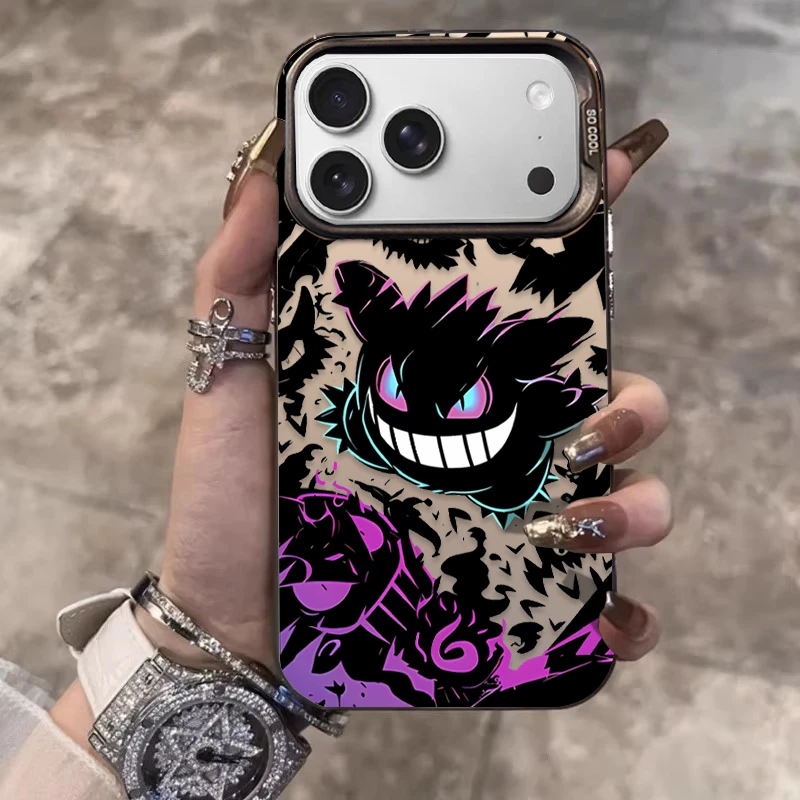 适用苹果17promax手机壳iPhone16硅胶15plus保护套14邪恶耿鬼13新