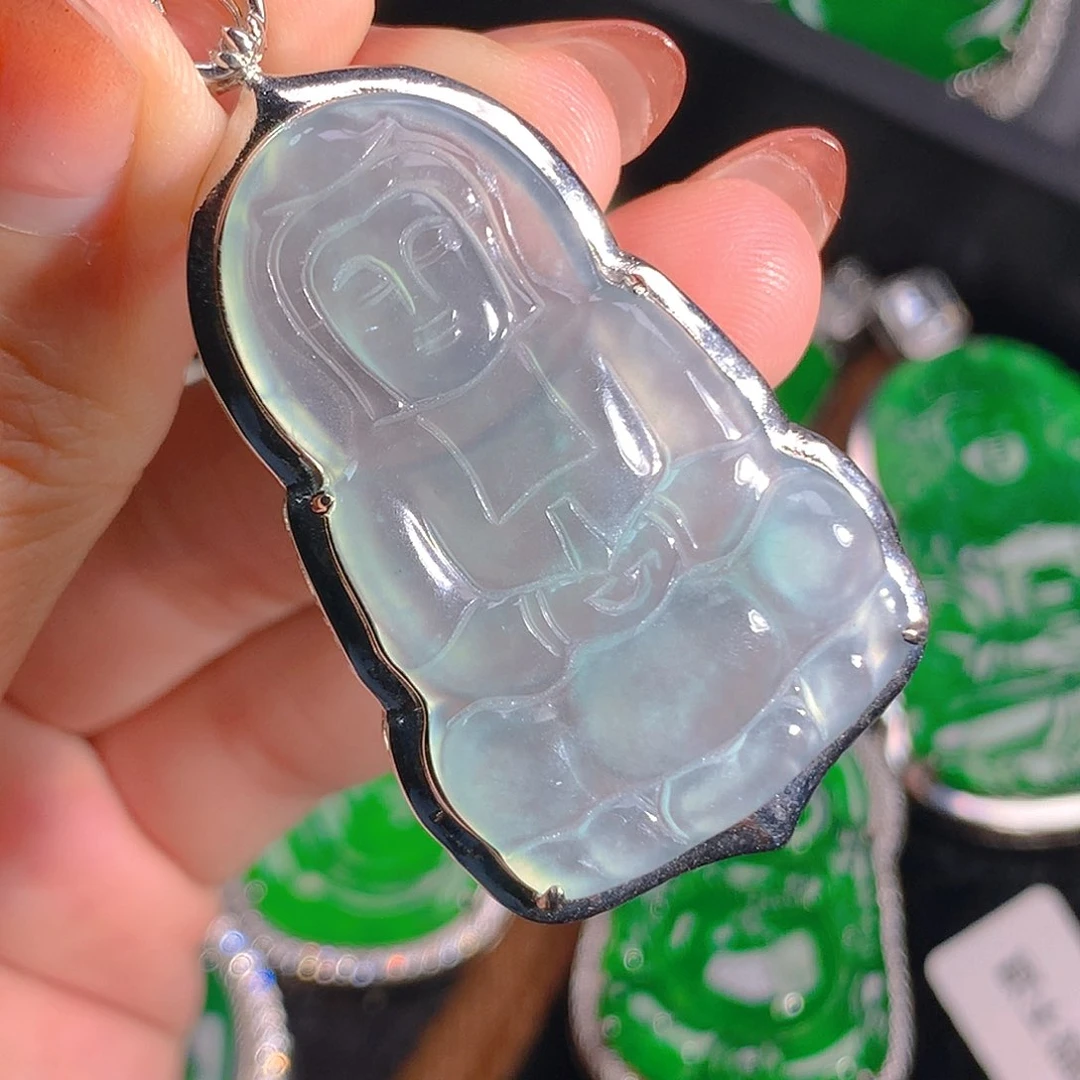 翡翠吊坠(不含链)未镶嵌