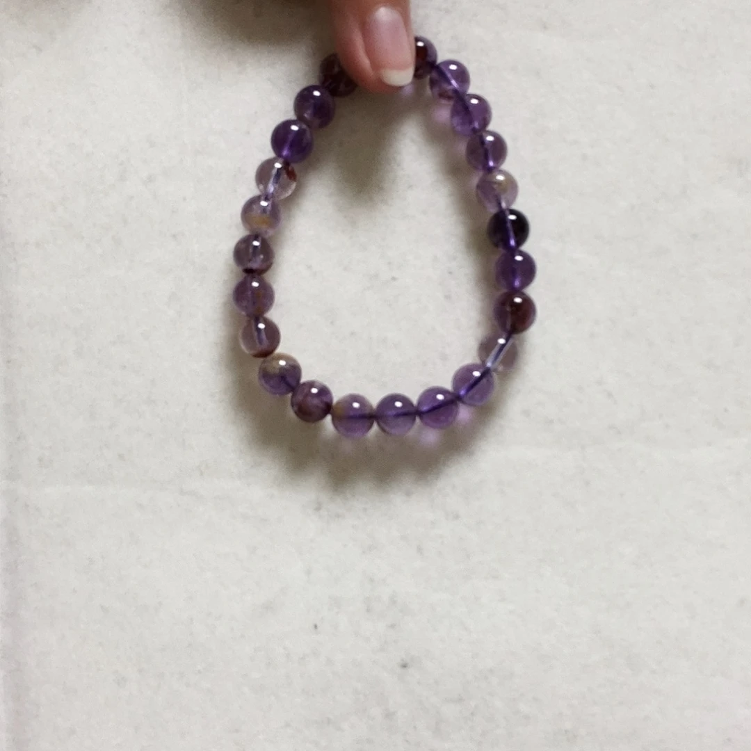 水晶手串未镶嵌简单