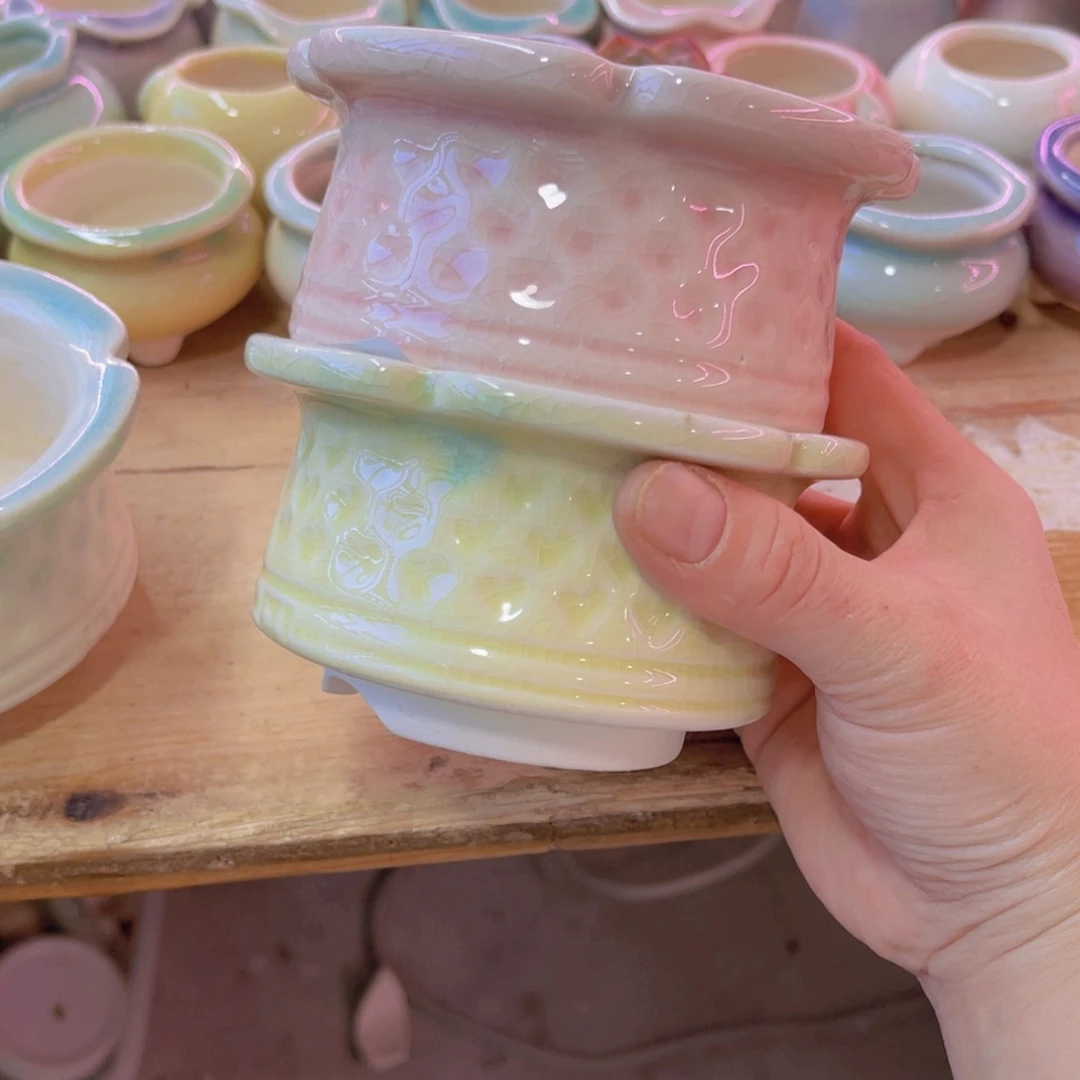 陶瓷花盆当场凑满12包邮