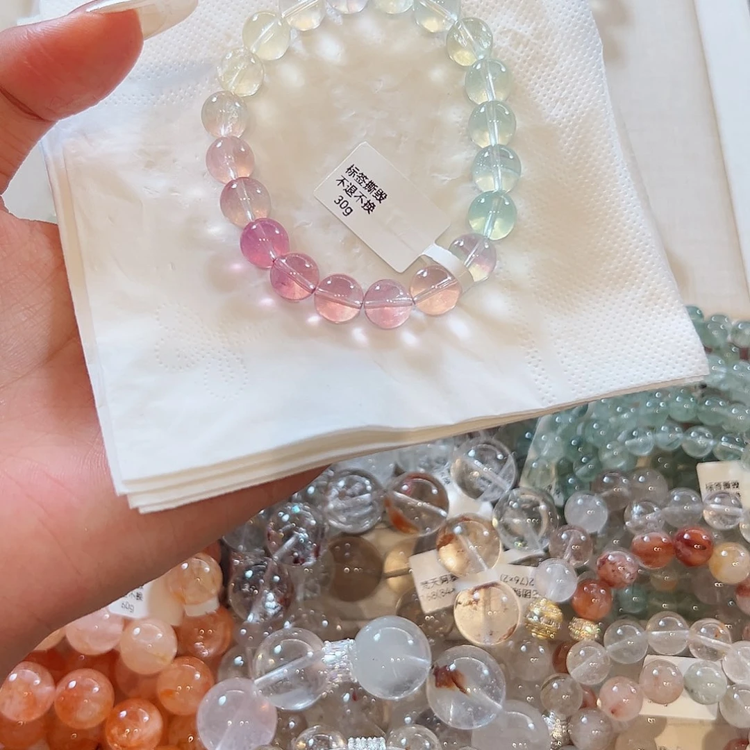 水晶手链未镶嵌夏**_48小时鉴赏