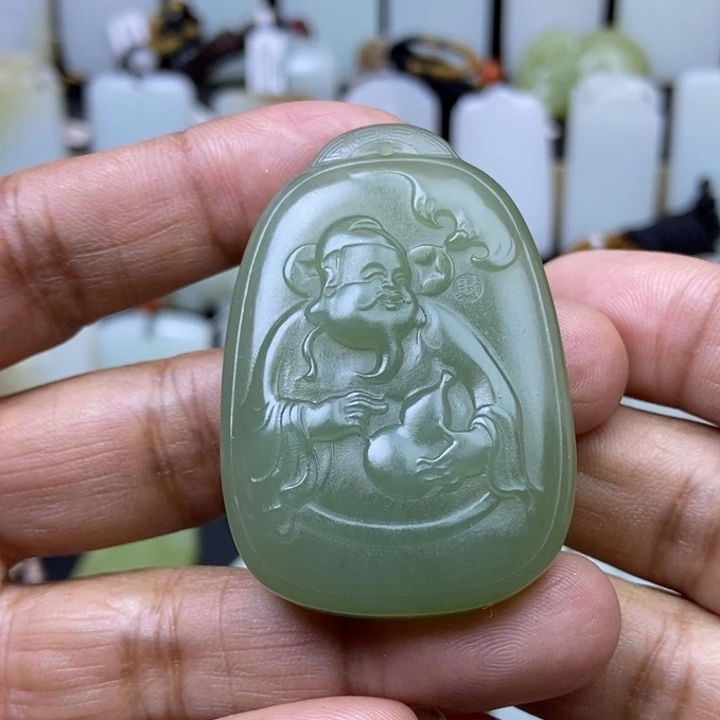 颈饰未镶嵌和田玉