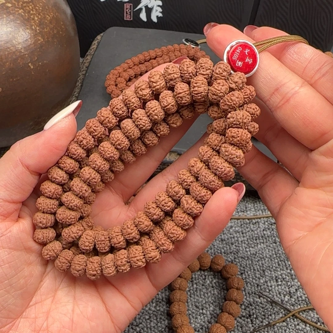 雪***魂金刚菩提吊坠原生态