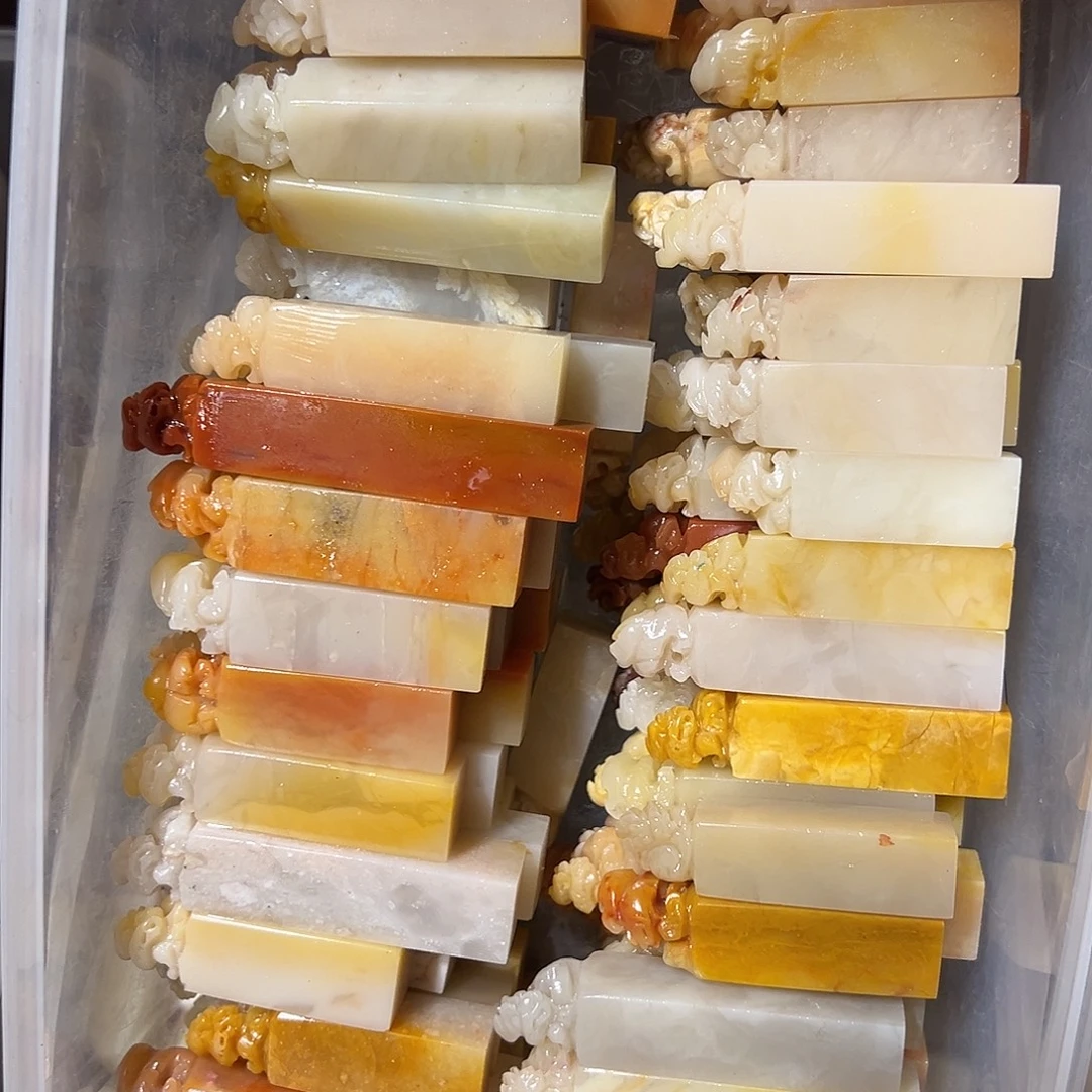 寿山石随机批发10个