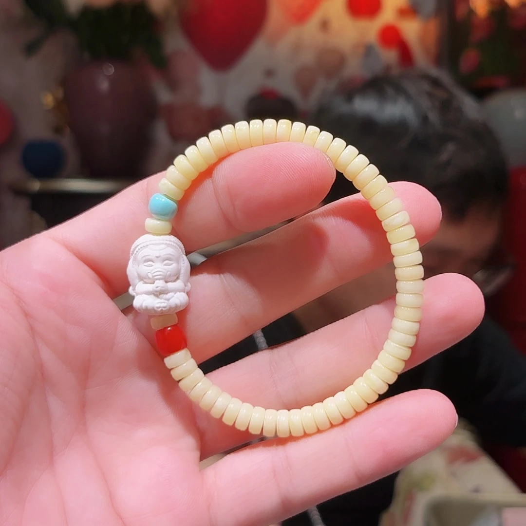 未镶嵌琥珀手链6.3毫米