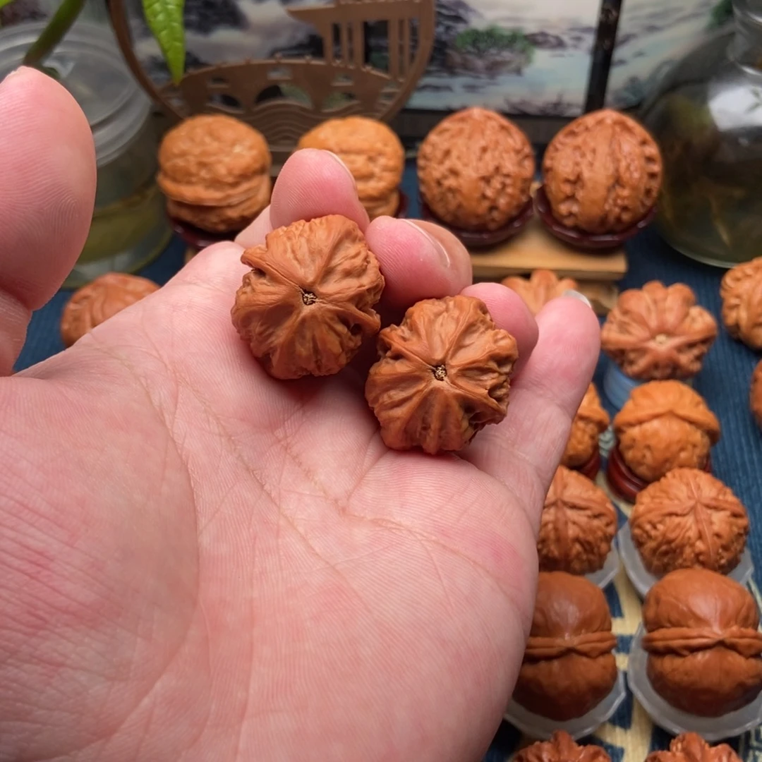 烂***烂文玩核桃把件小粗筋