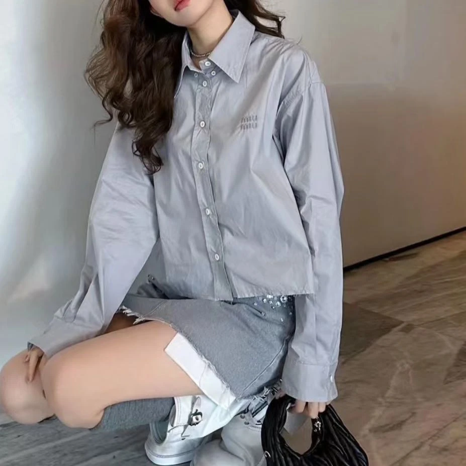 95新/Miumiu /衬衫 /38码/Xspr4321