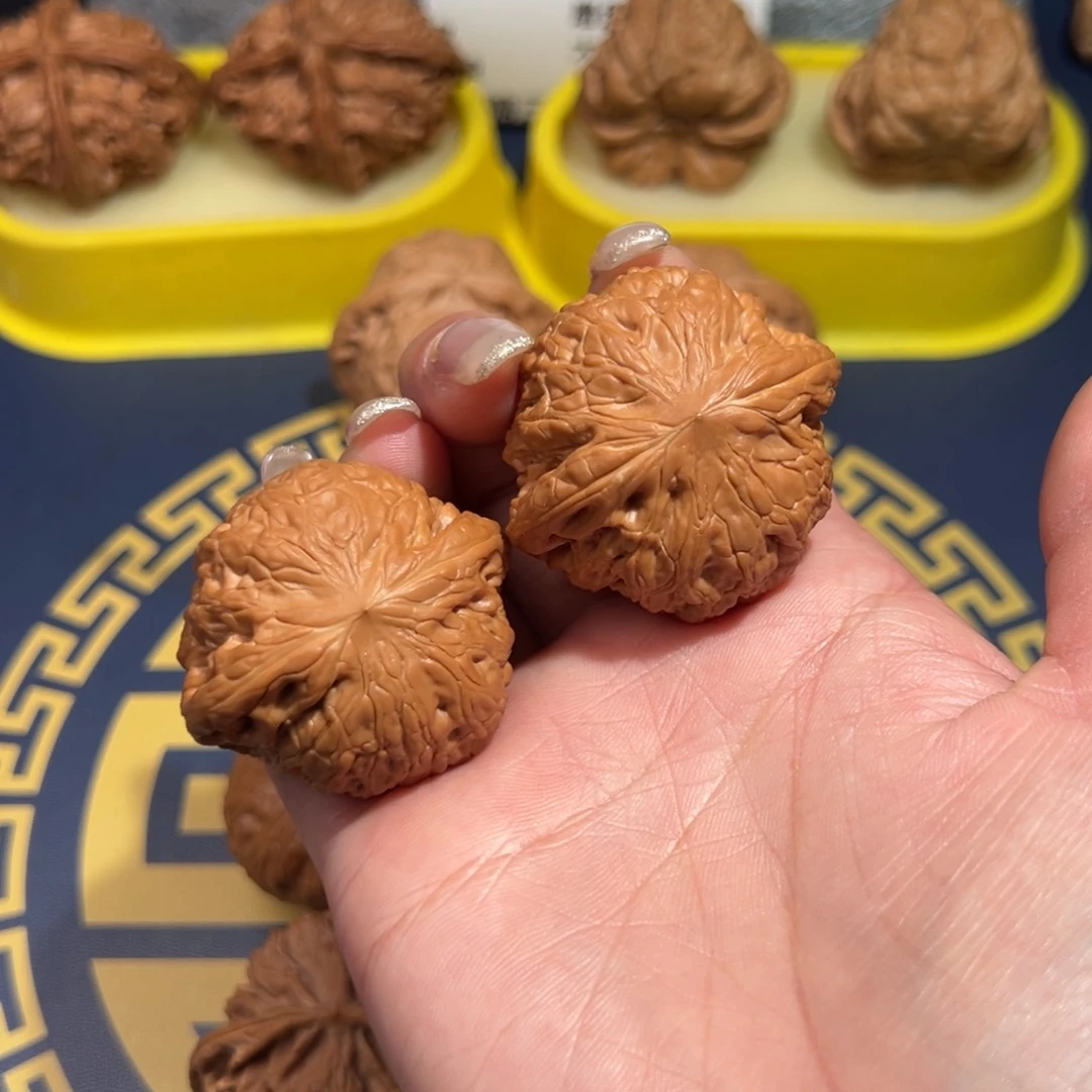 文玩核桃把件铁锤40全品