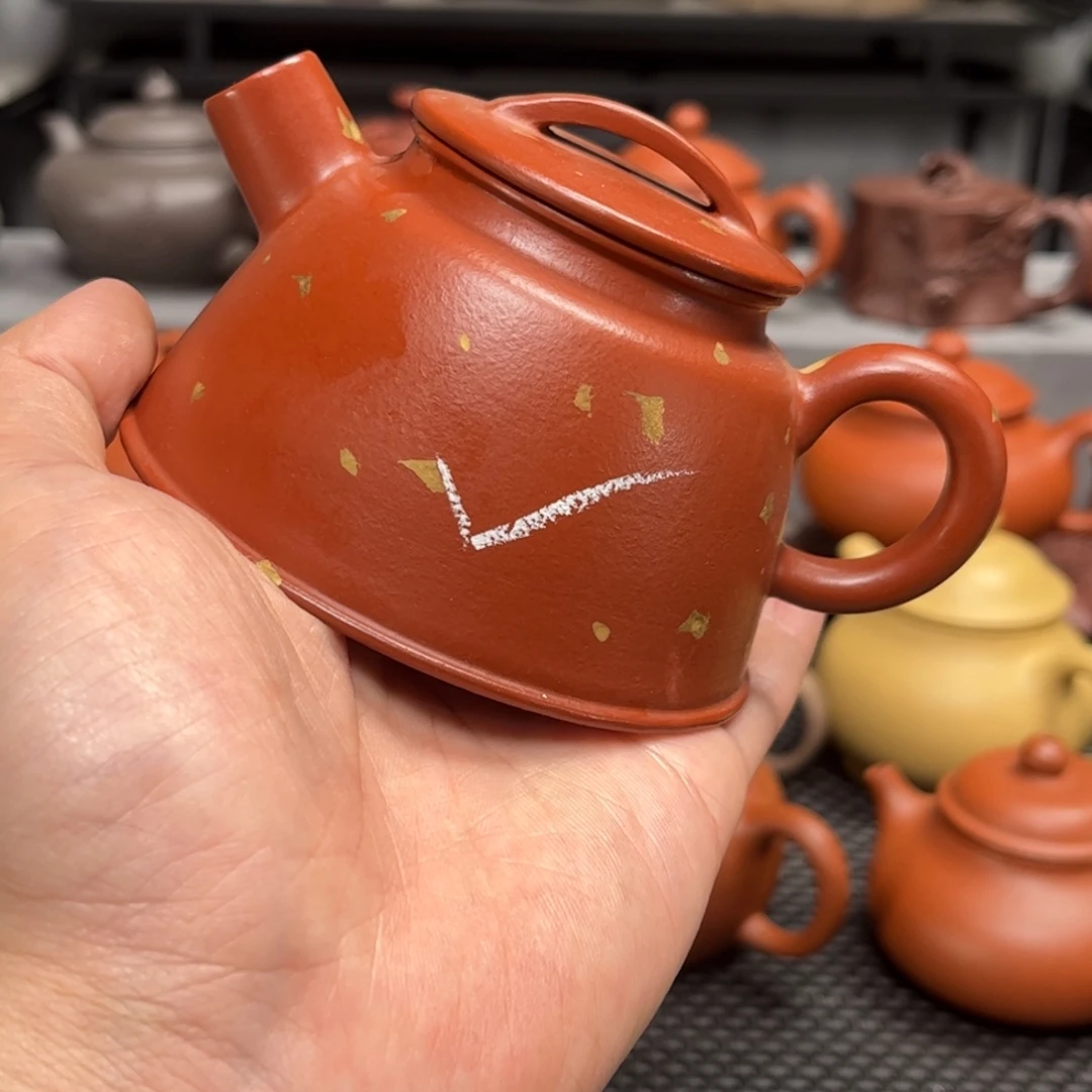 紫砂茶壶间紫砂艺术茶具套装朱泥