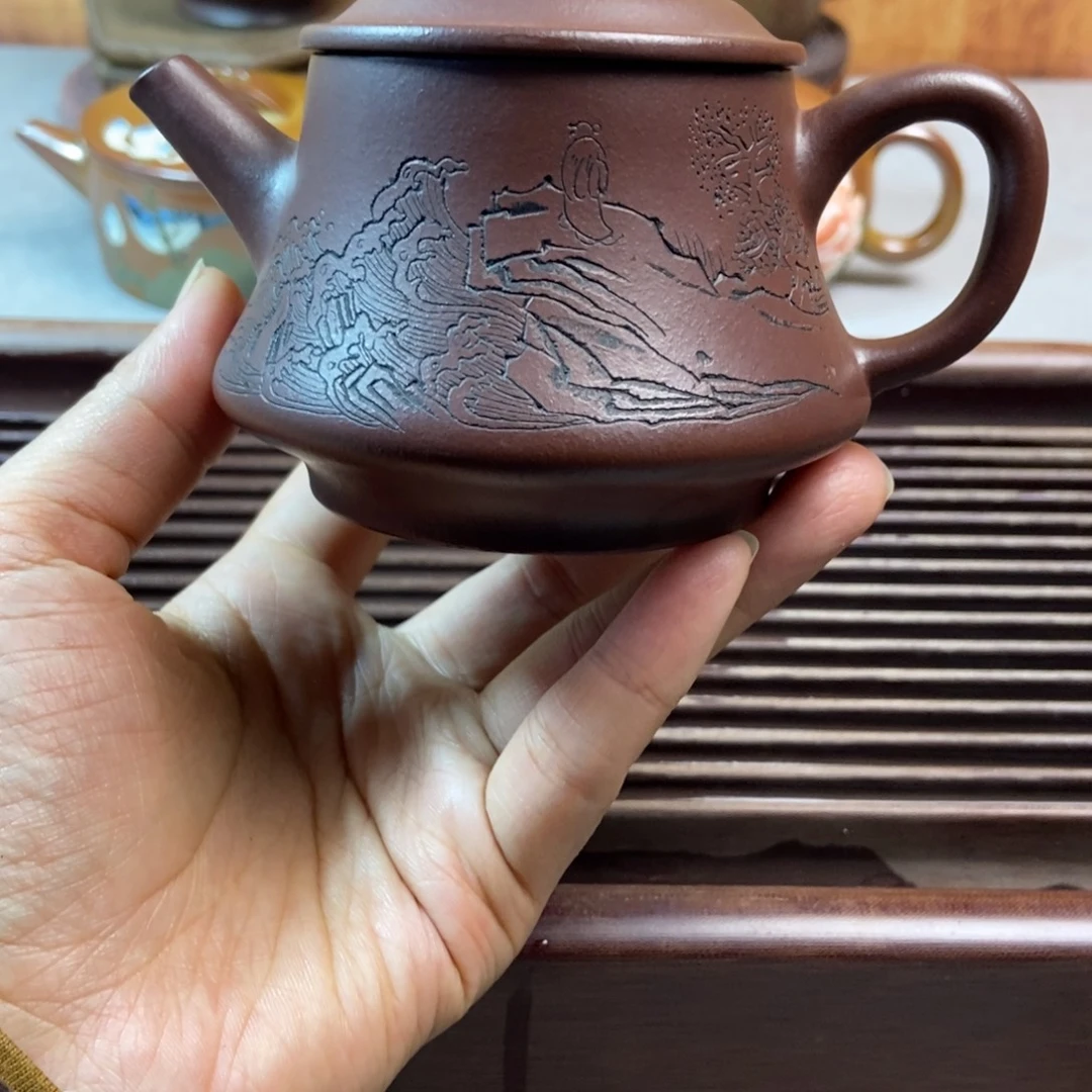 茶壶紫砂紫砂全手工定制