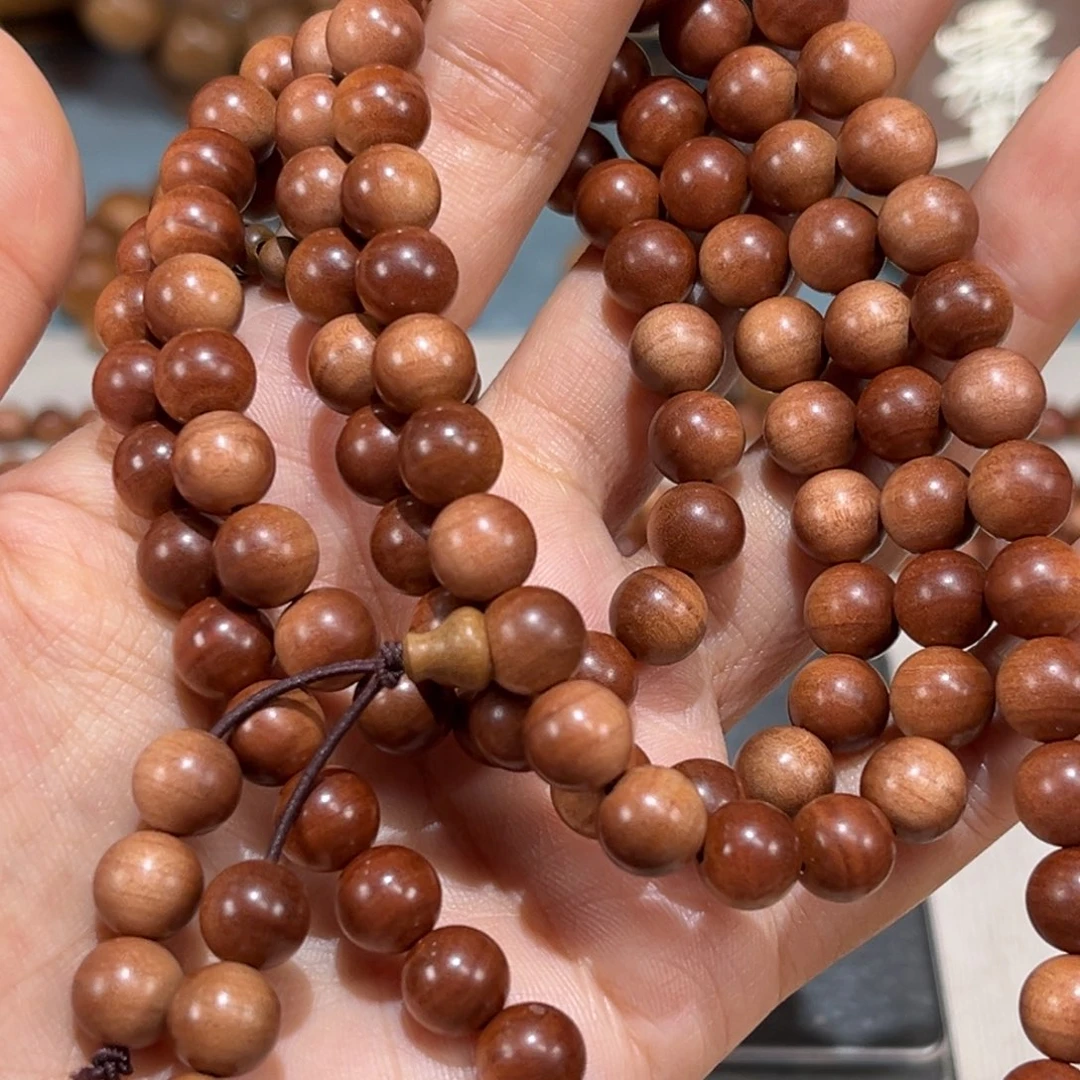 布***待檀香木手串/手链全品0.8✖️108颗多圈，沉水