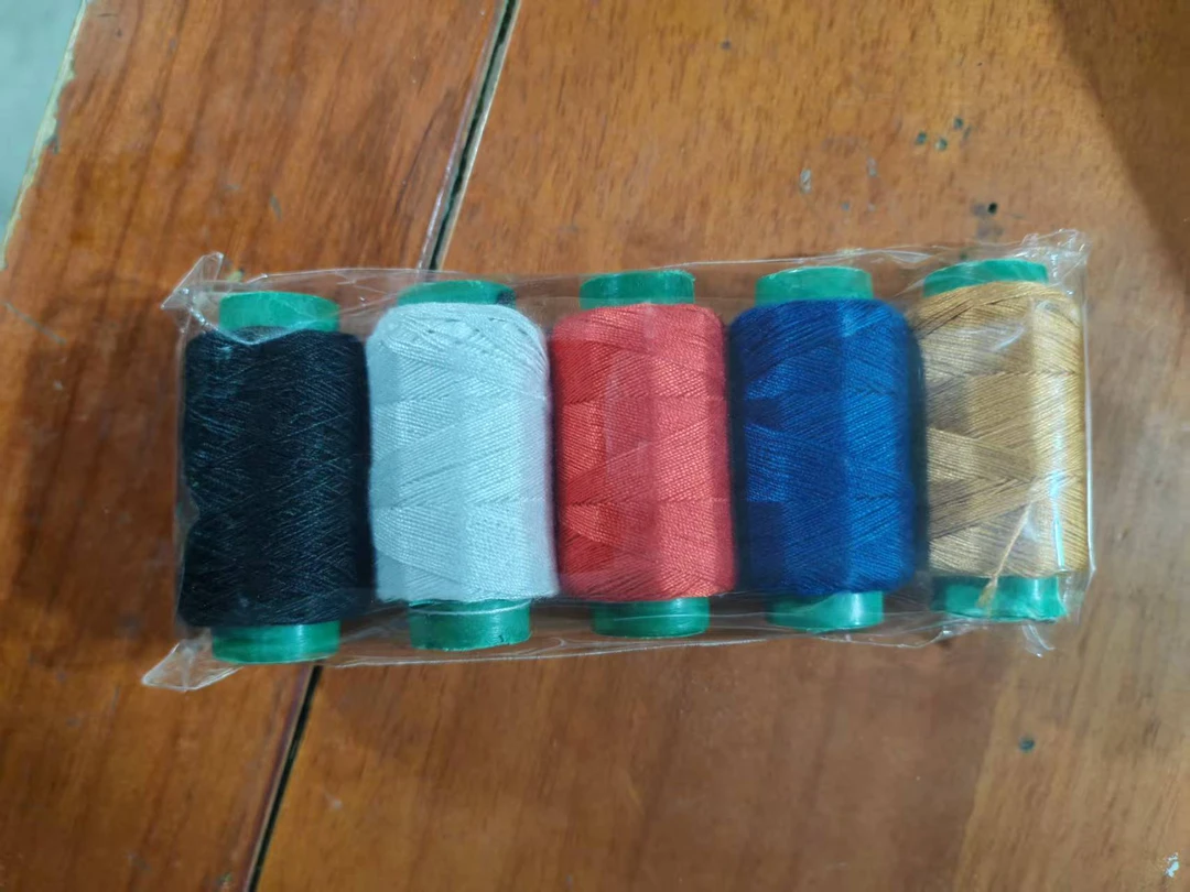 手工缝纫机专用小卷缝纫线可缝补衣服的涤纶手缝线团家用缝衣线