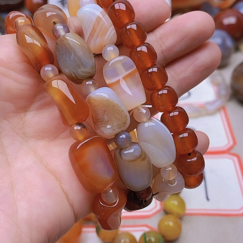 【闪购商品】未镶嵌玛瑙/玉髓珠宝半成品清**婉