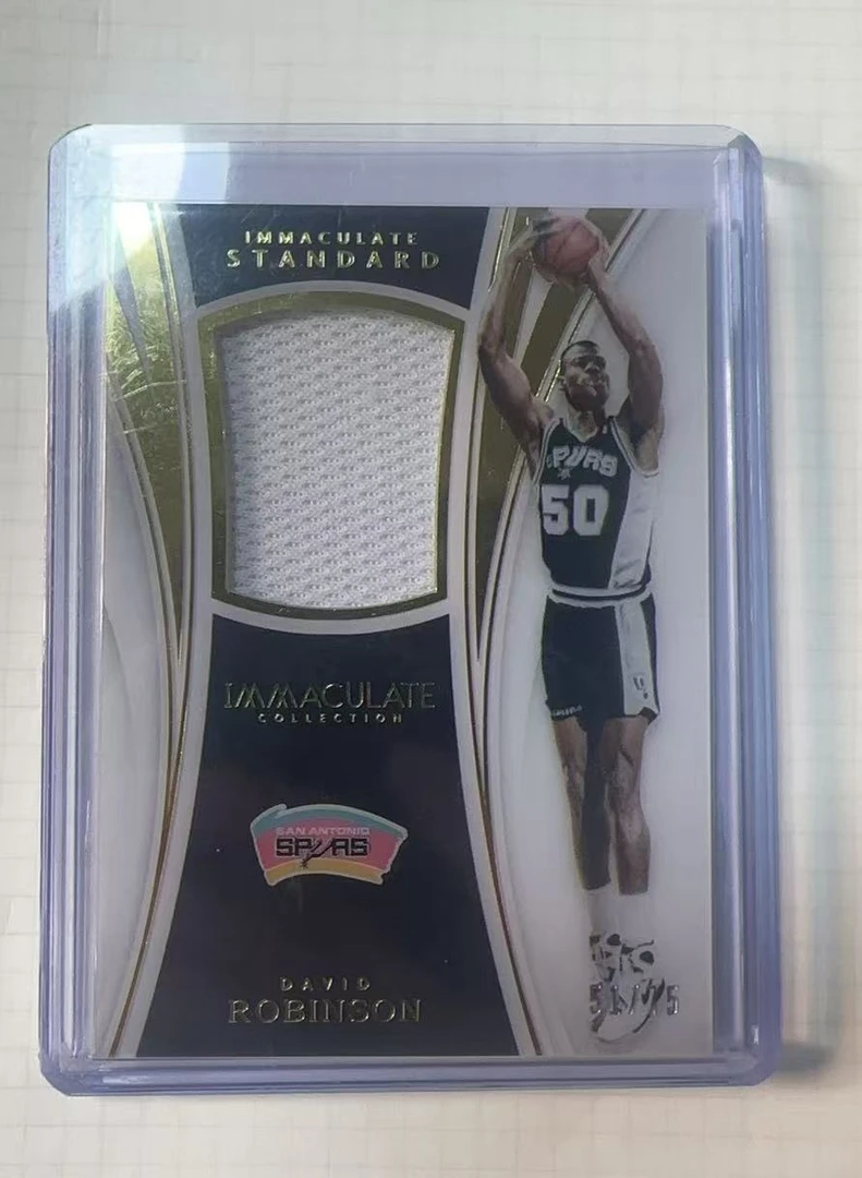 Panini lmmaculate Standaro#85 #ST-DRB David Robinson /75