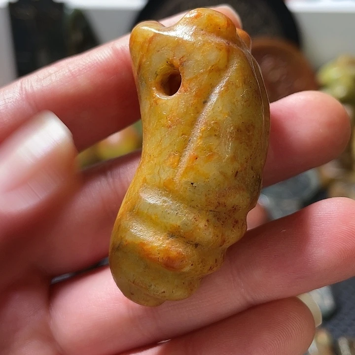 岫岩老玉（透闪石质玉）未镶嵌挂件