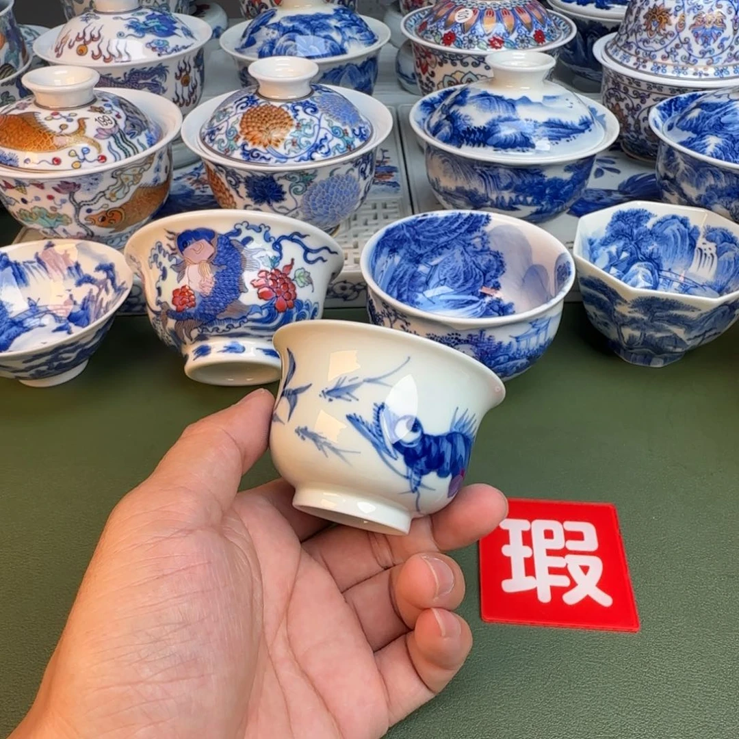 纯手工纯手绘茶具48