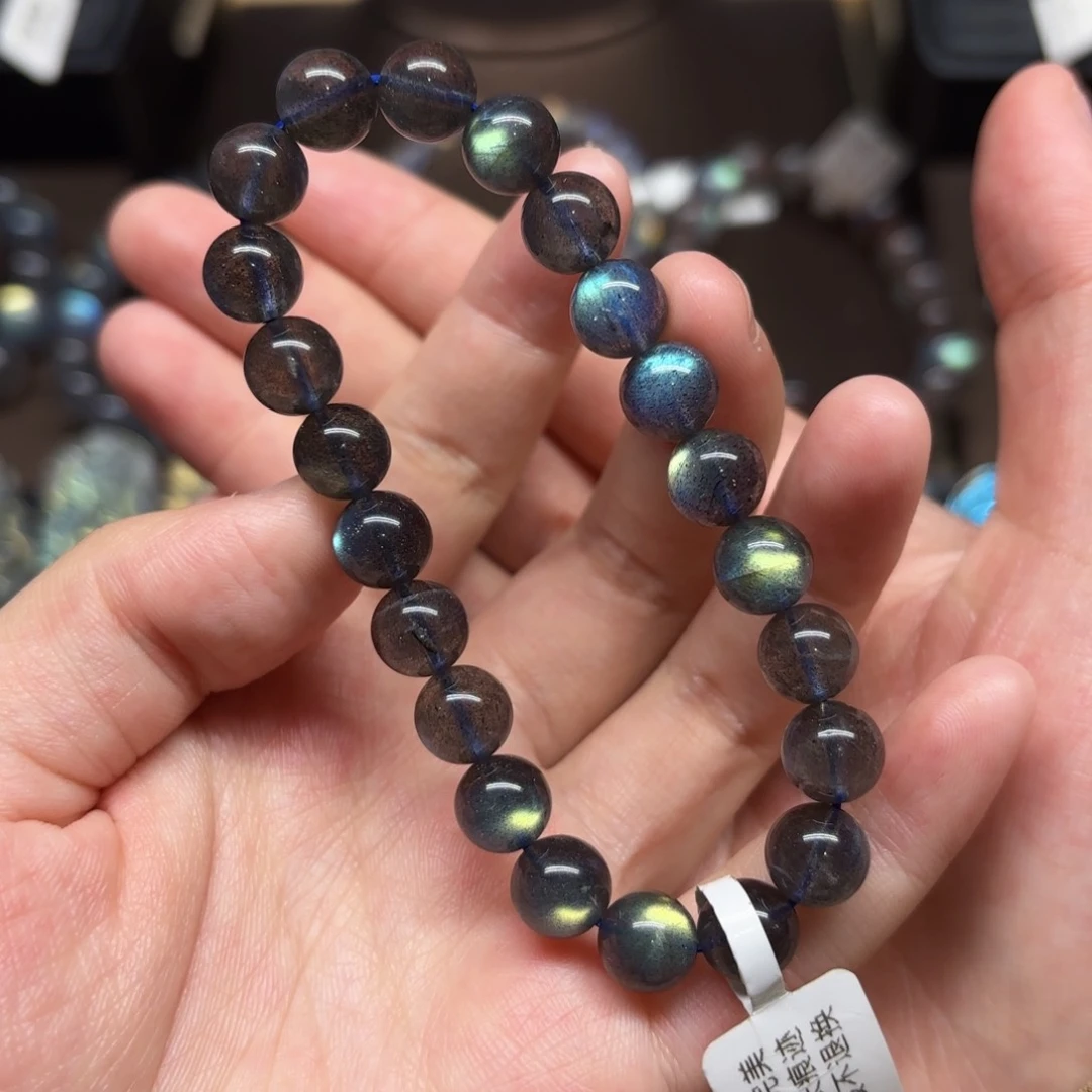 未镶嵌手链长石彼*8.5mm左右