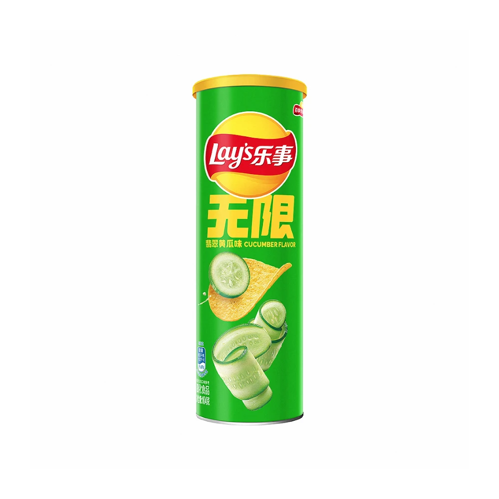 Lay's/乐事 无限 翡翠黄瓜味 薯片 104g