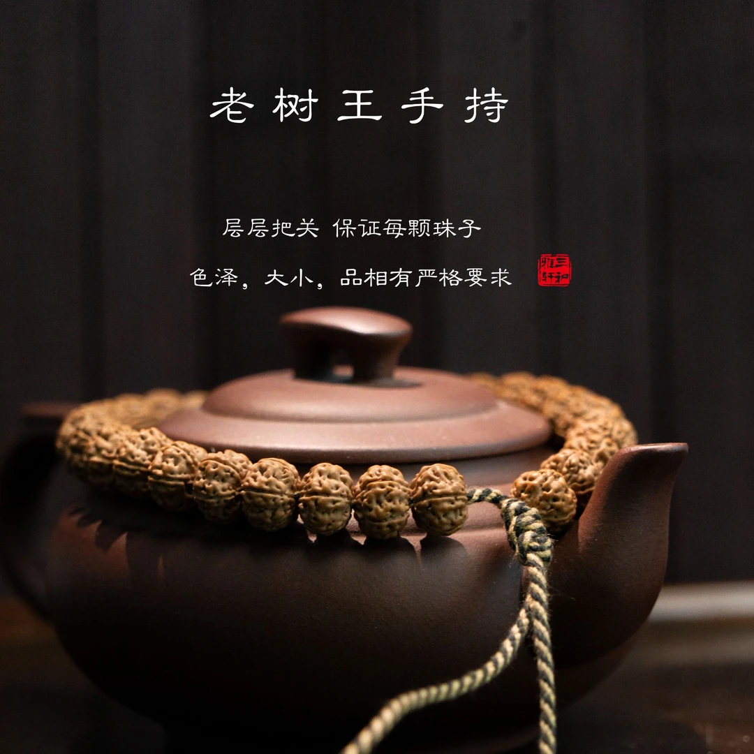 【双龙守桩·玲珀】老树王勿里达纯血菩提小金刚