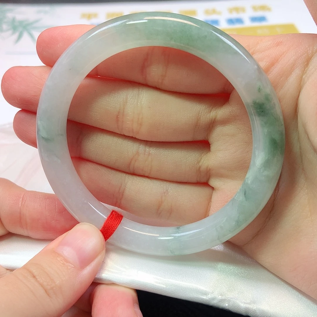 未镶嵌手镯翡翠0414号