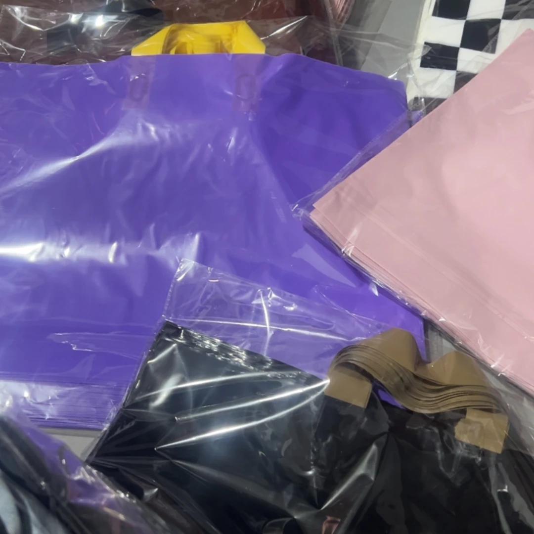 福利款45.35纯色300个购物袋子