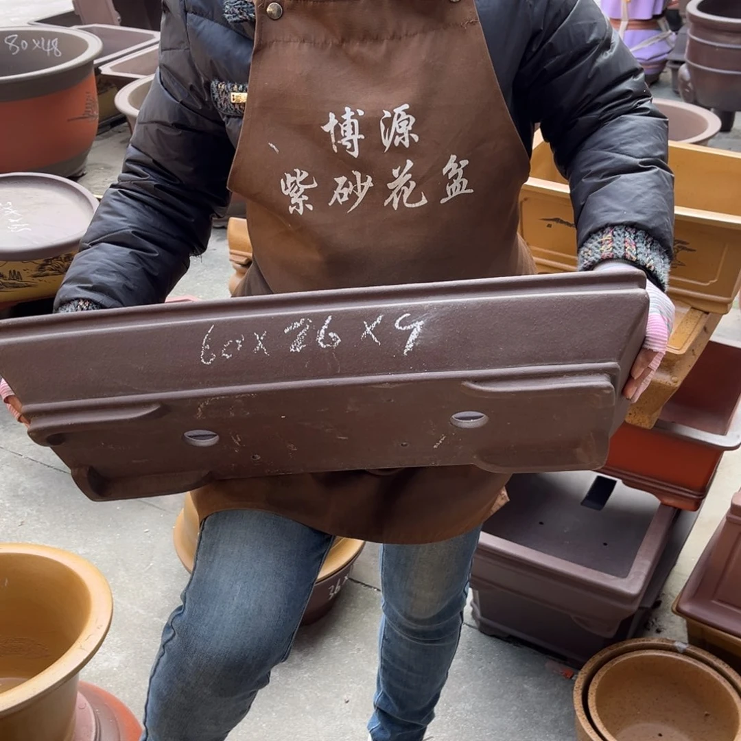 紫砂花盆盆景艺术