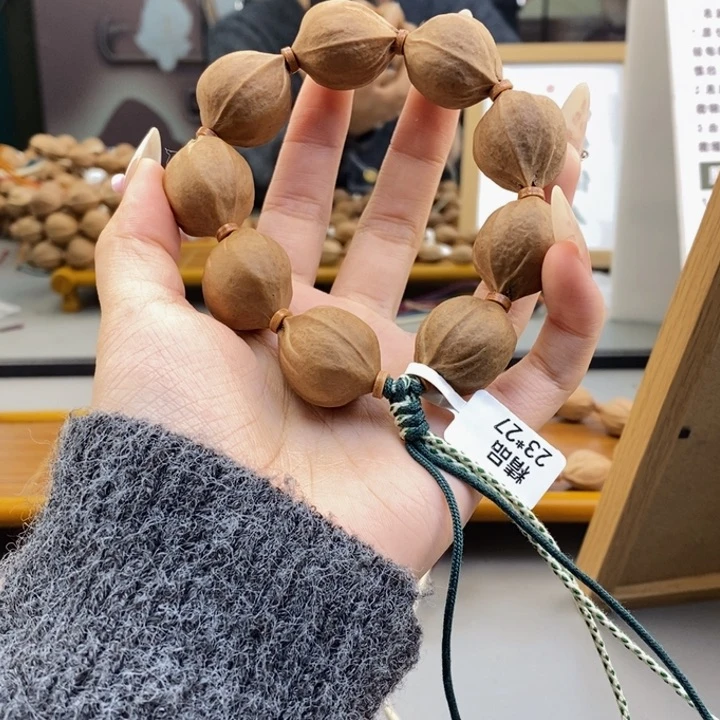 吊坠橄榄核反**色梅林铁