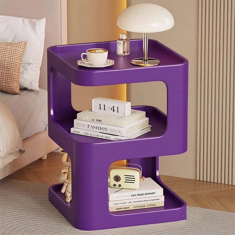 轻奢可移动客厅沙发边几家用卧室网红小推车小户型简约收纳置物架