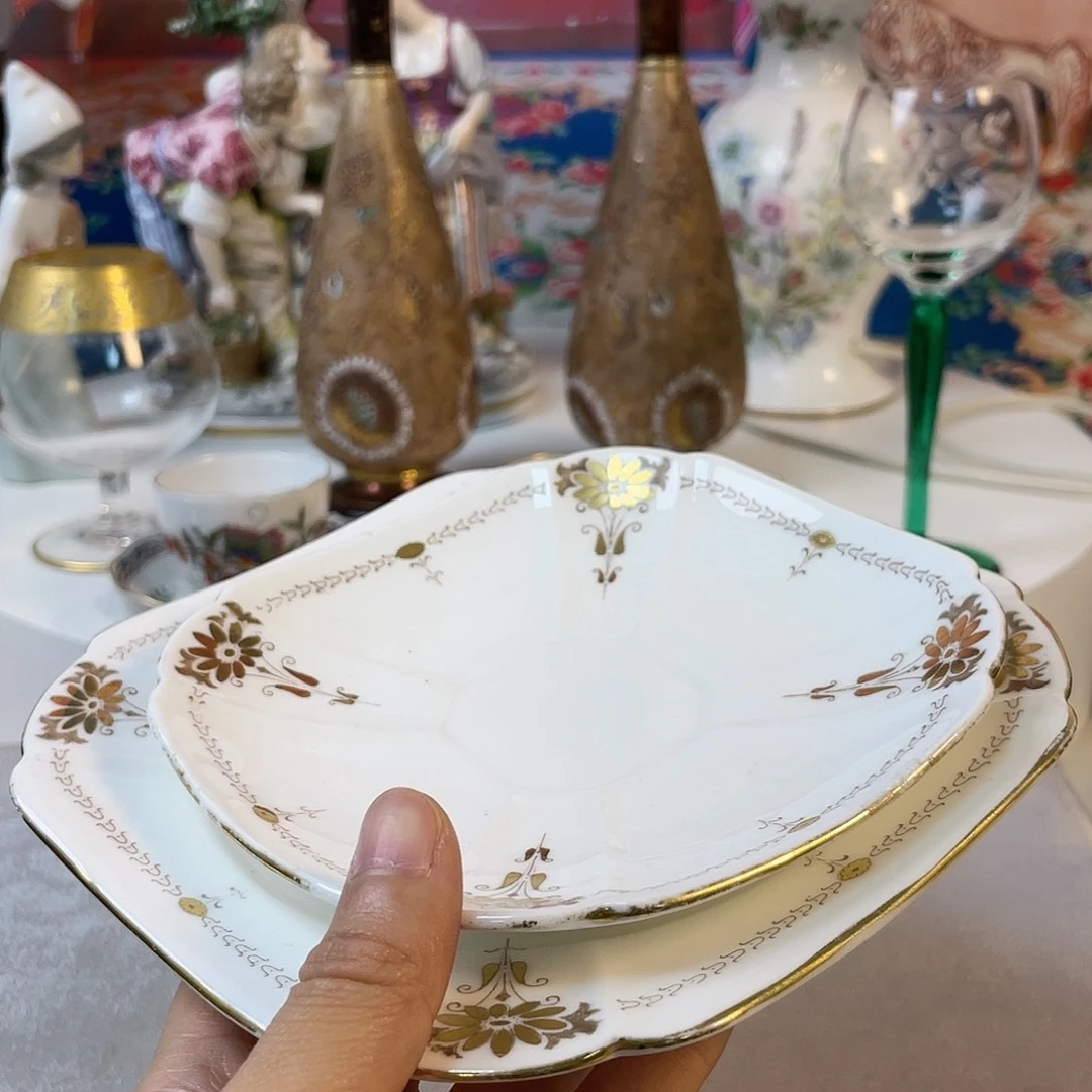 雪莱瓷器欧瓷咖啡杯水晶杯